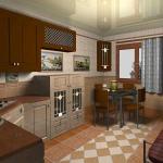 Дизайн плитки на кухне, фото современных интерьеров