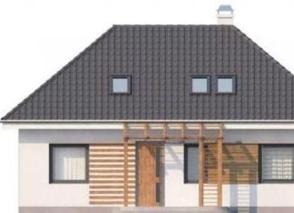 Проекти на едноетажни и двуетажни къщи с четирискатен покрив