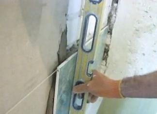 Полагане на плочки в банята със собствените си ръце, видео