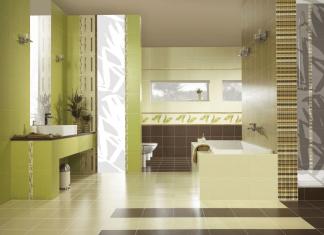 Дизайн плитки в ванной комнате — на что обращать внимание при выборе