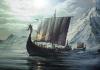 Drakkars - дървени викингски кораби