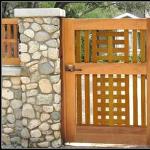Как сделать ворота на даче Калитка деревянная дачи как сделать